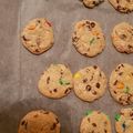 Cooksnap από Βάλια Ζέρβα στη συνταγή Soft and chewy m&ms oatmeal chocolate-chip cookies