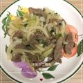 棠棠 的 薑燒洋蔥二層肉 cooksnap