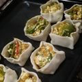 El cooksnap de ivonne jaqueline marlene romero cuando hizo Canastitas de verdura con ricota.