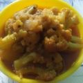 ভানুমতী সরকার's cooksnap of when they made নিরামিষ আলু ফুলকপি (niramish alu fulkopi recipe in bengali).