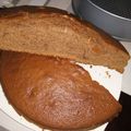 El cooksnap de Camila cuando hizo Queque de Chocolate.