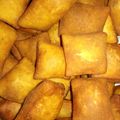 Lilian Eshionjera's cooksnap of when they made Mandazi.