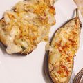 El cooksnap de miligash cuando hizo Berenjenas rellenas 3 quesos! Súper expres!.