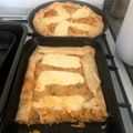 El cooksnap de Fla Shank cuando hizo Tarta de pollo y zapallo.