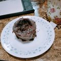 Ellenelle.yun 的 無糖、免泡打粉、微波爐版布朗尼 cooksnap