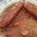 El cooksnap de Sandra cuando hizo Longanizas con salsa al Pedro Ximénez.