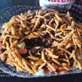 Fakhra Rubab's cooksnap of when they made Dhoraji wali kala Chana chaat.