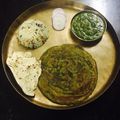 Linima Chudgar's cooksnap of when they made Hariyali Laccha Parantha.