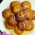 sandhya Dutta 's cooksnap of when they made রসালো মুগ পাকন পিঠা.