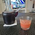 El cooksnap de Pepa Ruiz cuando hizo Gazpacho de sandía.
