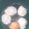 El cooksnap de Andres viñoles cuando hizo Buñuelos de Queso y Maizena.