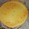 El cooksnap de María José cuando hizo Tarta de queso estilo la viña.