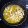 El cooksnap de juani1000 cuando hizo Pollo al vino blanco.