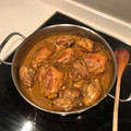 El cooksnap de Txema cuando hizo Muslitos de pollo de corral al curry.