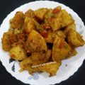 Ankita Kapil Varshney's cooksnap of when they made #cookwithmanjulla.