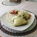 El cooksnap de Leticia del Pilar Campos Olivares cuando hizo Canelones vegetarianos de zapallitos italianos con verduras.