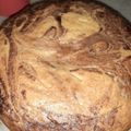 El cooksnap de Belu Nuñez Colman cuando hizo Bizcochuelo marmolado.
