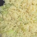 El cooksnap de mis-cocteles cuando hizo Cous Cous con calabacines y hierbas aromáticas.