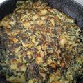 El cooksnap de mercedes ca cuando hizo Tortilla de papa y espinaca.