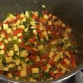El cooksnap de Ana Valle Clemente cuando hizo Pisto.