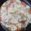 El cooksnap de Maria De Los Angeles Sosa cuando hizo Pizza con base de papa rallada.