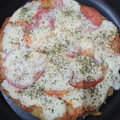El cooksnap de Maria De Los Angeles Sosa cuando hizo Pizza con base de papa rallada.