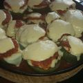El cooksnap de Mabel Campos Peinado cuando hizo Zapallitos rellenos con carne molida y arroz.