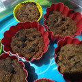 El cooksnap de silviaroucrochet cuando hizo Muffins de banana y coco (sin harina) 🍌🍫🍩☕.