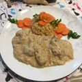 Ferencné Szekeres Cooksnap-ja, amikor elkészítette a(z) Tejfölös sertésmáj 🥘 receptet.