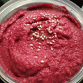 El cooksnap de Merche Cocinillas cuando hizo Hummus de remolacha vegano🌱vegetariana.