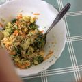 El cooksnap de Maripili cuando hizo Ensaladilla de brócoli con manzana, nueces y arroz.