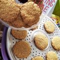 Cooksnap dari Kiki Paramita untuk resep Cookies Enting-enting Oatmeal Teflon 4 bahan #nooven #nomixer