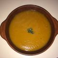 El cooksnap de Dennisse Basoalto cuando hizo Sopa crema de zapallo.