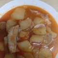 El cooksnap de Almudena Martín Quesada cuando hizo Patatas guisadas con bacalao y almejas.