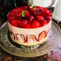 El cooksnap de Vane More cuando hizo Cheesecake de frutillas 🍓y leche condensada sin horno.