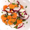 El cooksnap de Diana cuando hizo Ensalada de zanahoria y rábano.