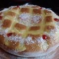 El cooksnap de Yaquelin Soria cuando hizo Torta matera de naranja.