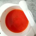 Cooksnap dari Azizah Fitriani untuk resep Mpasi menu tunggal 6m : Day 5 sore Puree Tomat