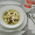 El cooksnap de Sra Morrison cuando hizo Salsa verde con nopales y pollo.