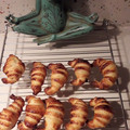El cooksnap de maria cuando hizo Mini croissant.