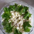 El cooksnap de Teresita Ubalde cuando hizo Ensalada Waldorf.