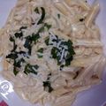 pamelarochelle's cooksnap of when they made Simple Cheese Pasta Sauce.
