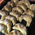 El cooksnap de Rocío Morales cuando hizo Medialunas rellenas! 🥐.