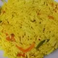 Chaandrani Ghosh Datta's cooksnap of when they made বাসন্তী পোলাও (basonti polao recipe in bengali).