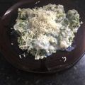 El cooksnap de Patricia Flocco cuando hizo Malfatti de acelga.
