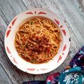 Cooksnap dari Beranda Aqlan untuk resep Mie caluk Lagi