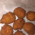 El cooksnap de elizabeth Viana cuando hizo Buñuelos.