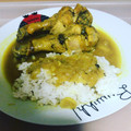 El cooksnap de Laura Contreras Fernández cuando hizo Jamoncitos de pollo al curry con arroz.