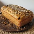 El cooksnap de Mica Marceca cuando hizo Pan integral 100% casero y súper esponjoso sin amasado! Muy rápido, express (original) VEGANO🌾.