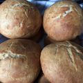 Cooksnap από MissPiggyE στη συνταγή Αφράτα ψωμάκια χωρίς μαγιά